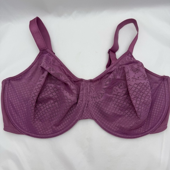 Wacoal 857210 Purple Full Coverage Underwire Bra 40G 👙✨ - Picture 1 of 10